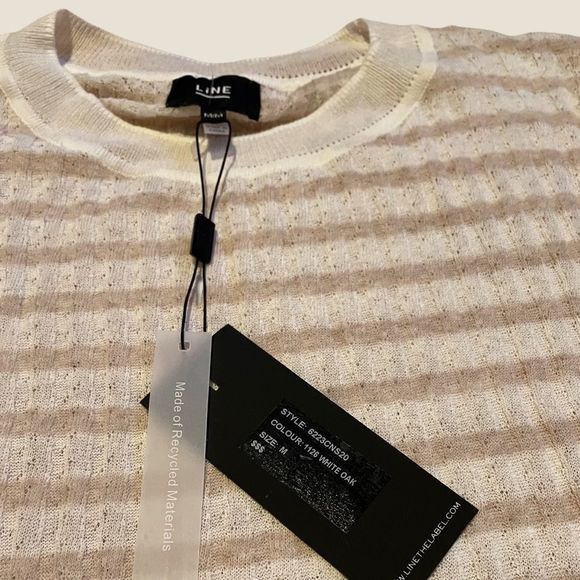 LINE - White Oak Striped Sweater - size M - Picture 9 of 10